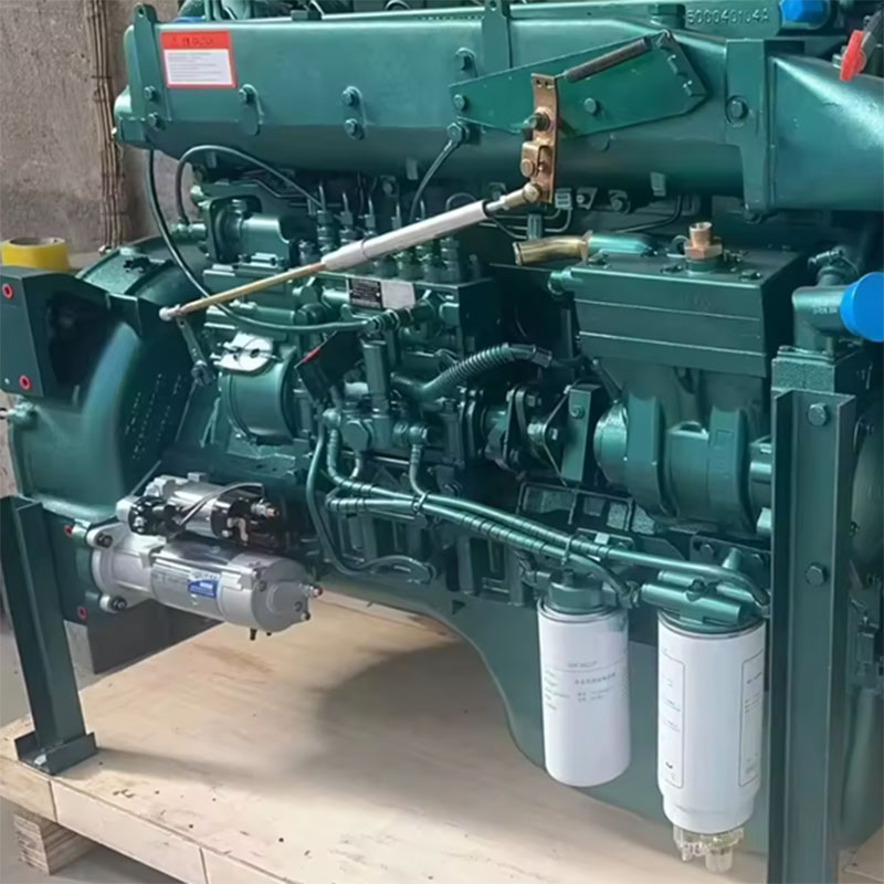 Ҷамъоварии муҳаррики WP10 мошини боркаши вазнин